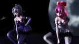 【MMD】经典蕾丝短裙御姐巡姬×弱音 - Kiss Me 愛してる【1080P】